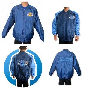 Vintage NBA USG Mens Reversible Lakers Jacket L
